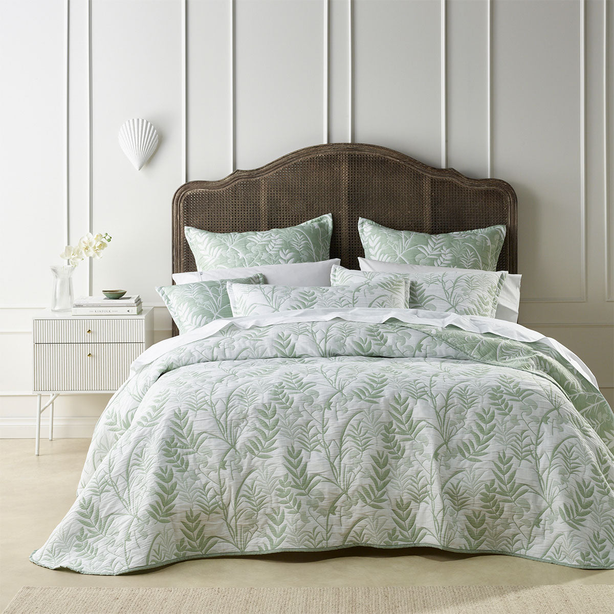 NNEDSZ Eden Sage Bedspread Set King