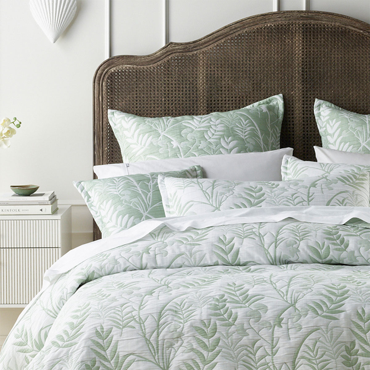 NNEDSZ Eden Sage Bedspread Set King
