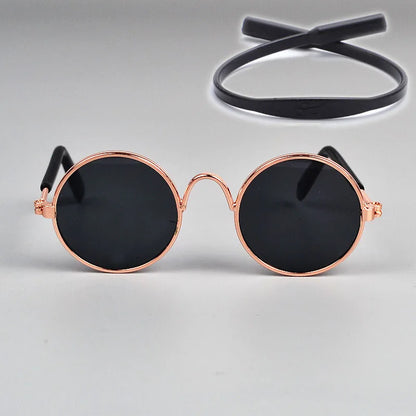 Pet Accessories Cat Glasses Non-slip Kitten Glasses Small Dog Sunglasses Puppy Kitty Cat Sunglasses Cosplay Costume Photos Props