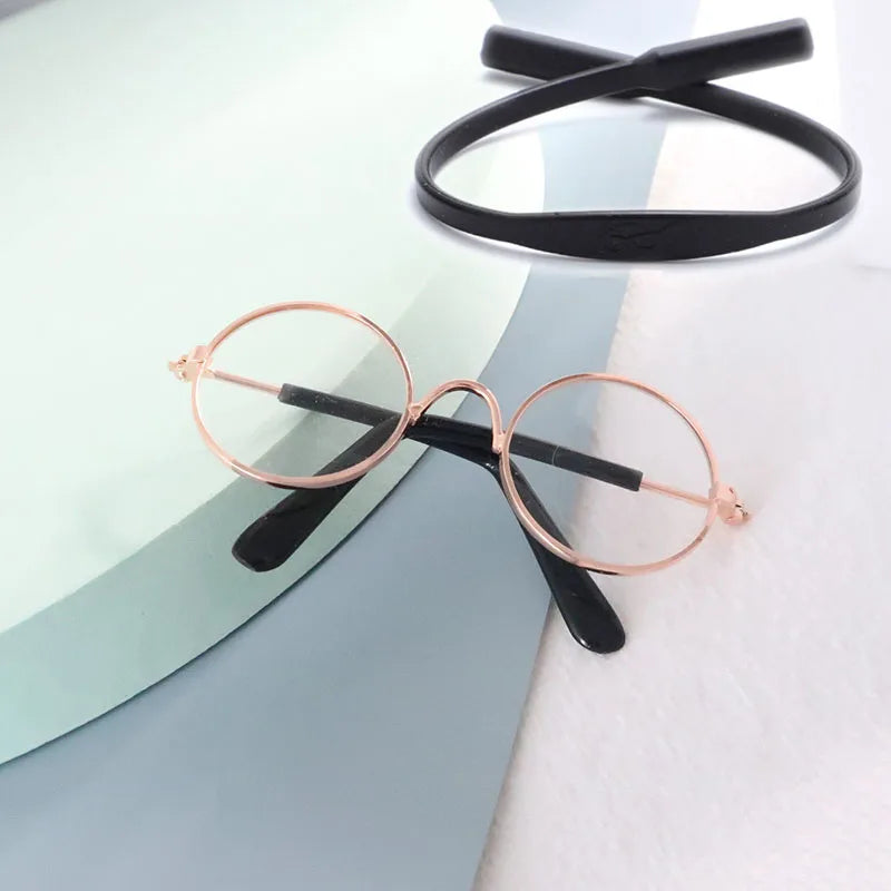 Pet Accessories Cat Glasses Non-slip Kitten Glasses Small Dog Sunglasses Puppy Kitty Cat Sunglasses Cosplay Costume Photos Props