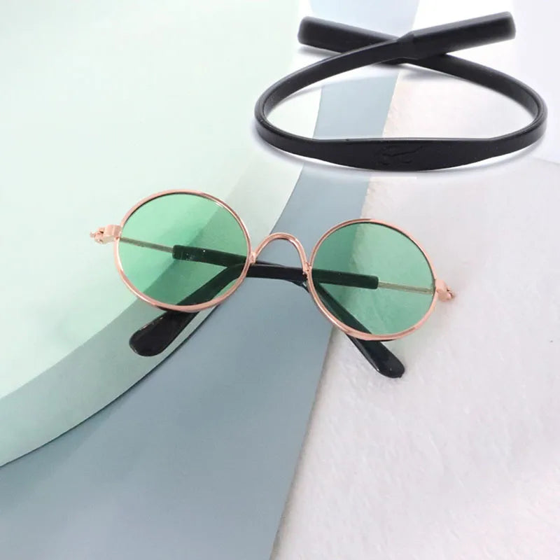 Pet Accessories Cat Glasses Non-slip Kitten Glasses Small Dog Sunglasses Puppy Kitty Cat Sunglasses Cosplay Costume Photos Props