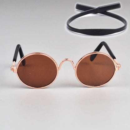 Pet Accessories Cat Glasses Non-slip Kitten Glasses Small Dog Sunglasses Puppy Kitty Cat Sunglasses Cosplay Costume Photos Props