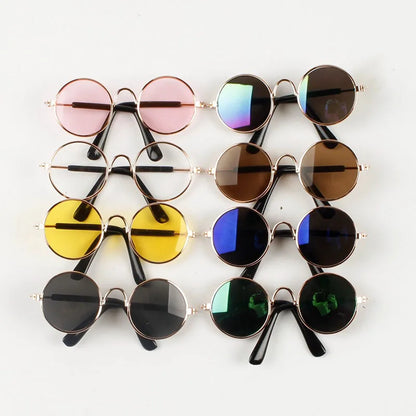 Pet Accessories Cat Glasses Non-slip Kitten Glasses Small Dog Sunglasses Puppy Kitty Cat Sunglasses Cosplay Costume Photos Props