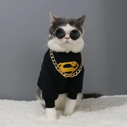 Pet Accessories Cat Glasses Non-slip Kitten Glasses Small Dog Sunglasses Puppy Kitty Cat Sunglasses Cosplay Costume Photos Props