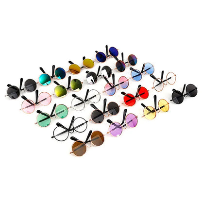 Pet Accessories Cat Glasses Non-slip Kitten Glasses Small Dog Sunglasses Puppy Kitty Cat Sunglasses Cosplay Costume Photos Props